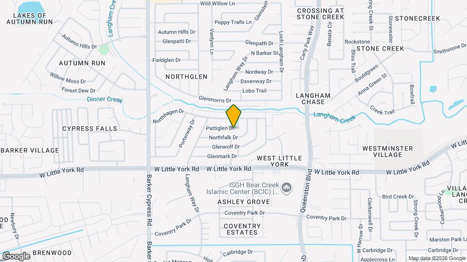 17539 Pattiglen Dr Map and Location Details