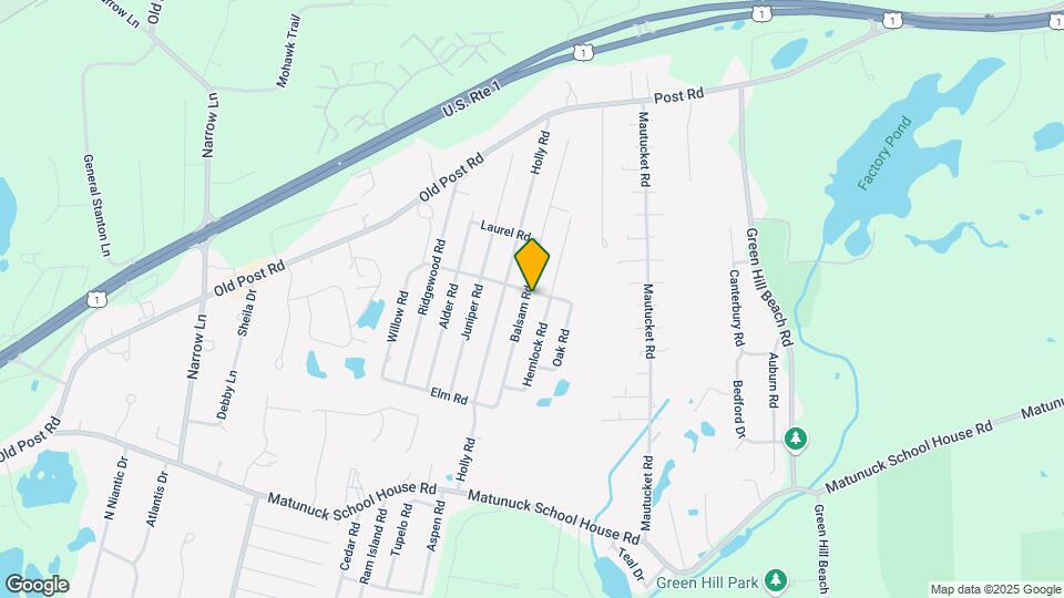 121 Balsam Rd Map and Location Details