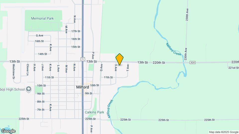 1204 S Ave Map and Location Details