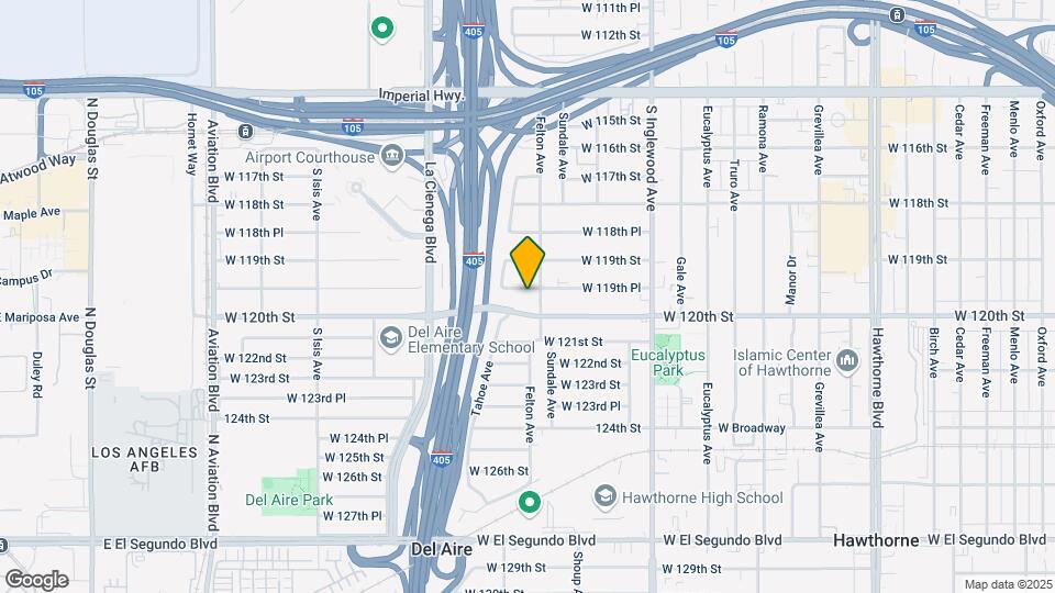 5010 W 119th Pl Map and Location Details
