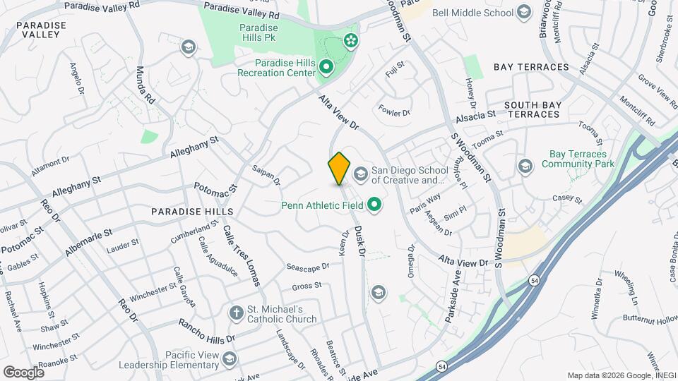 2360 Dusk Dr Map and Location Details