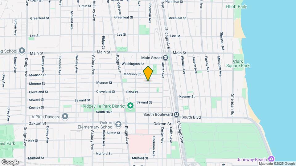 803 Monroe St Map and Location Details