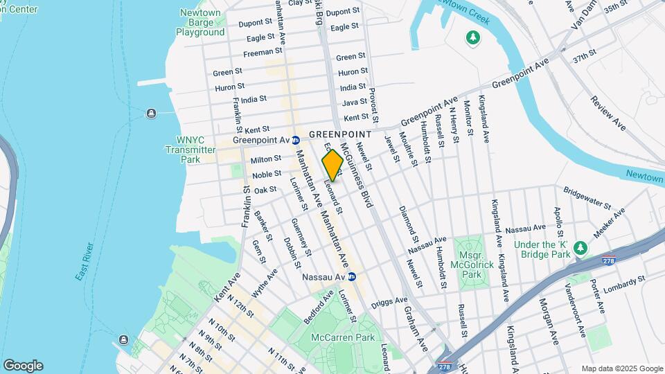 Prime Greenpoint 3 Family Home Map and Location Details