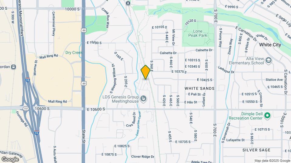 10439 S Beetdigger Blvd Map and Location Details