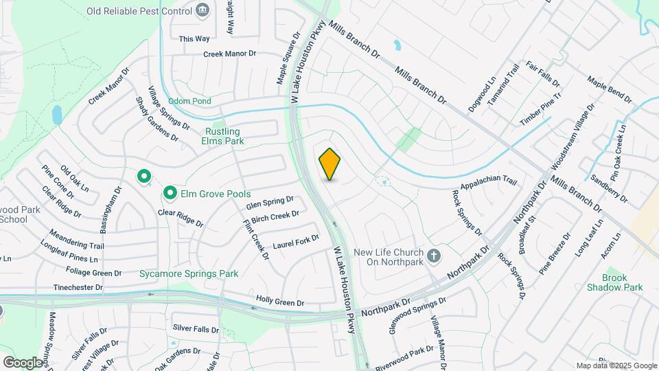 4822 Echo Falls Dr Map and Location Details