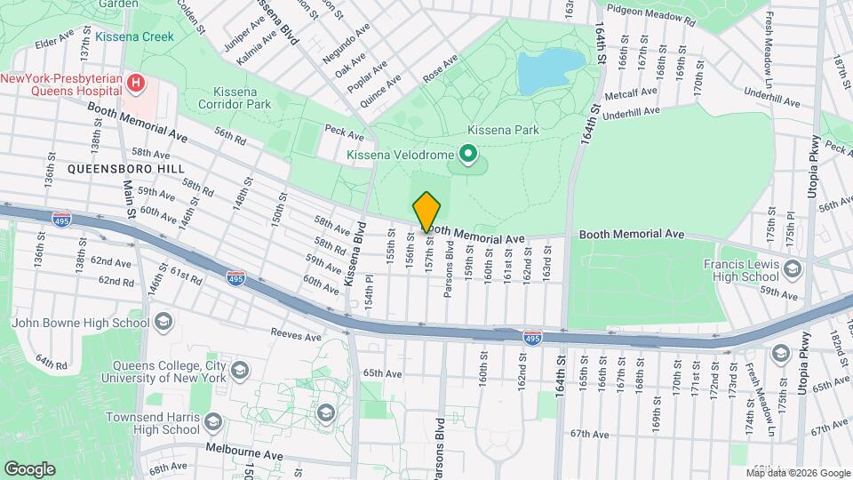 57-16 157th St, Unit 57-16 157street,Flushing NY 11355 Map and Location Details