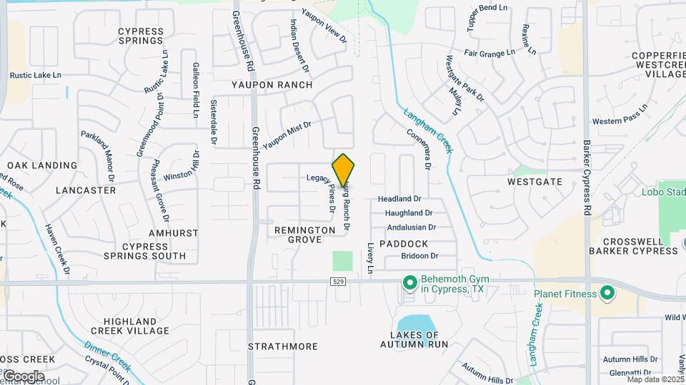 7415 Kransburg Ranch Dr Map and Location Details