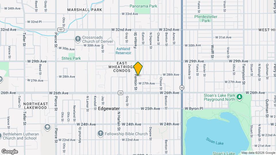 2736 Fenton St Map and Location Details