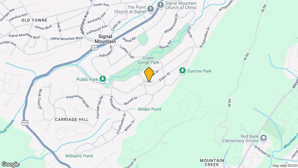 203 Dawn St Map and Location Details