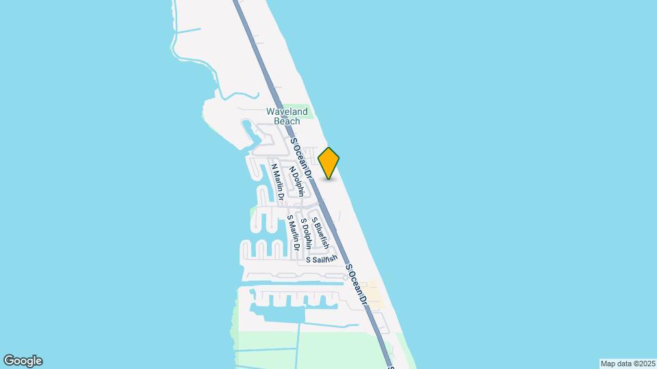 10680 S Ocean Dr Map and Location Details