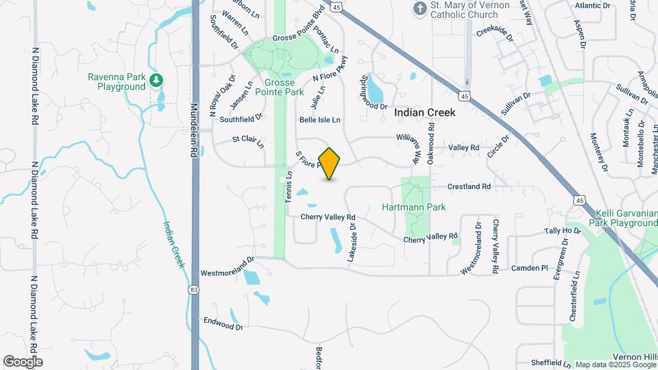 800 N Lakeside Dr, 2B, Unit 2B Map and Location Details