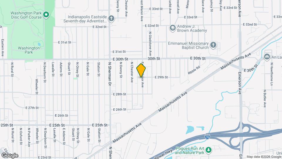 2864 Forest Manor Ave Map and Location Details