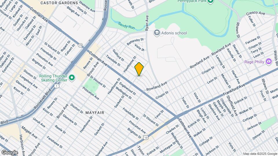 7327 Sackett St Map and Location Details