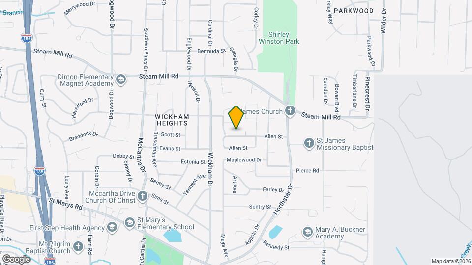 4839 Allen St Map and Location Details