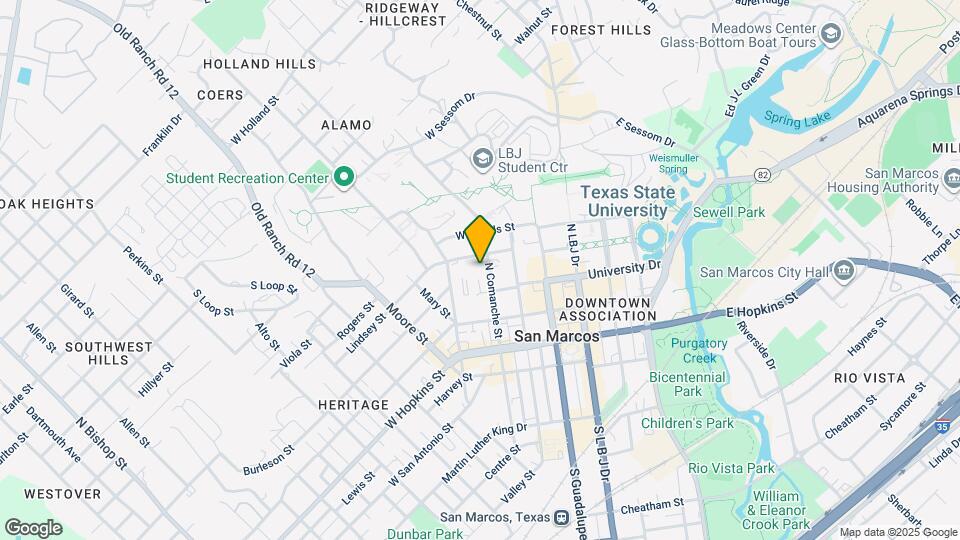 Pointe San Marcos Map and Location Details