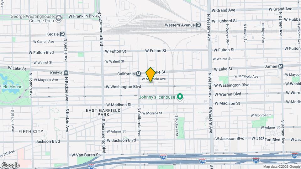 2718 W Washington Blvd Map and Location Details