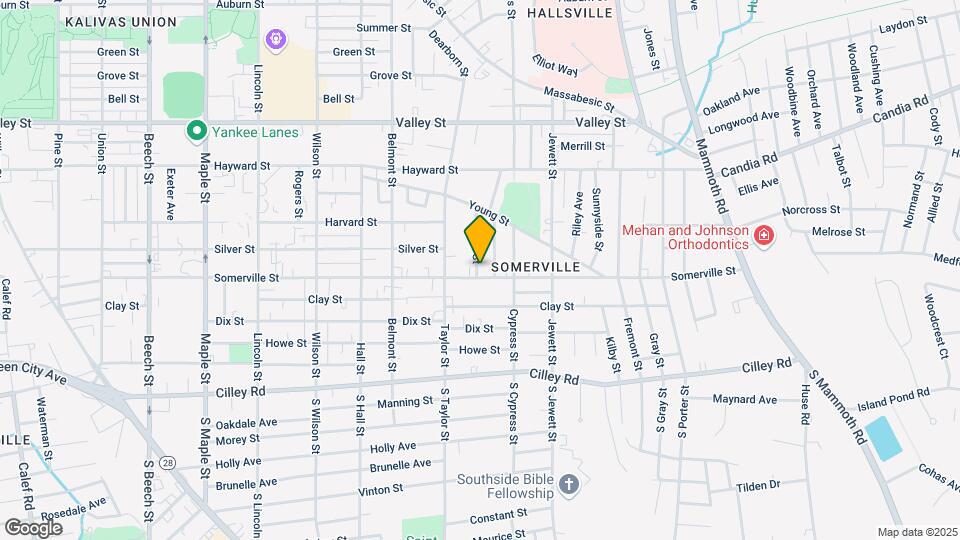 856 Somerville St Map and Location Details