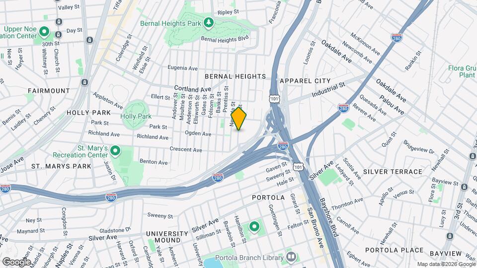 100 Jarboe Ave, Unit 100 Jarboe Studio Mapa y Detalles de la Ubicación