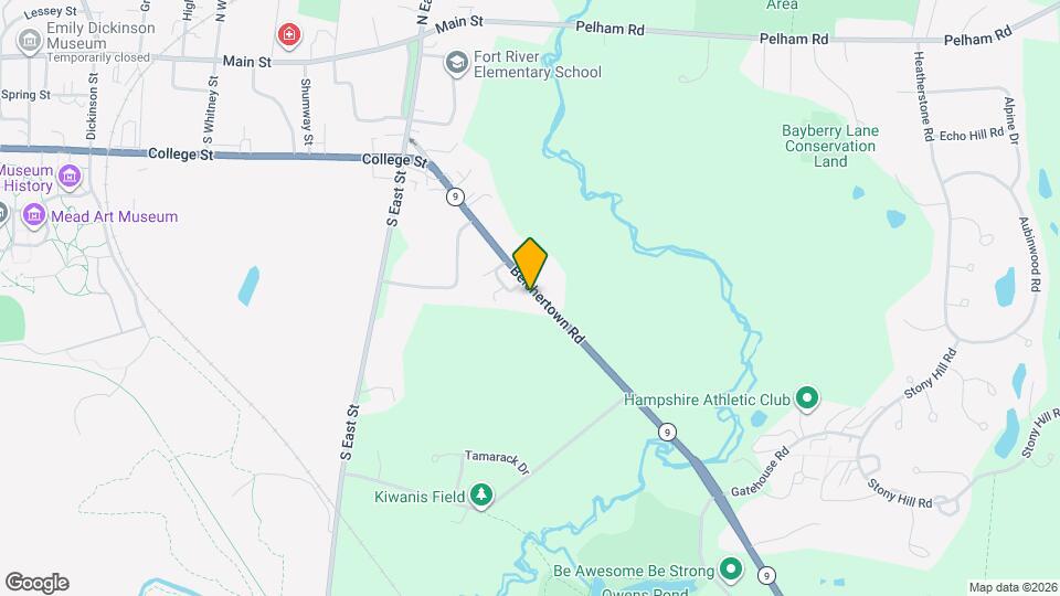 159 Belchertown Rd Map and Location Details