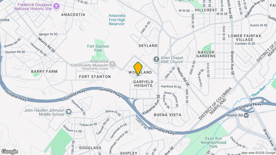 2844 Langston Pl SE Map and Location Details