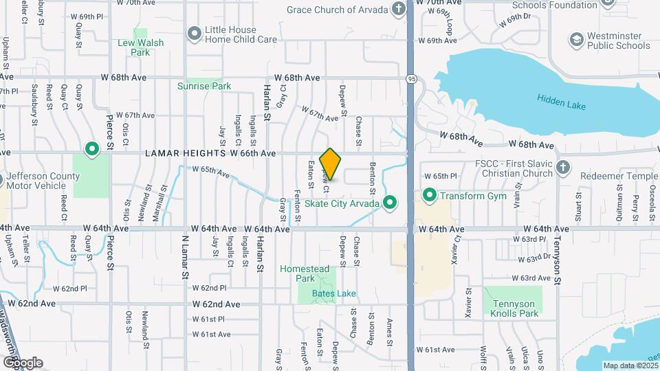 6520 Depew Ct Map and Location Details