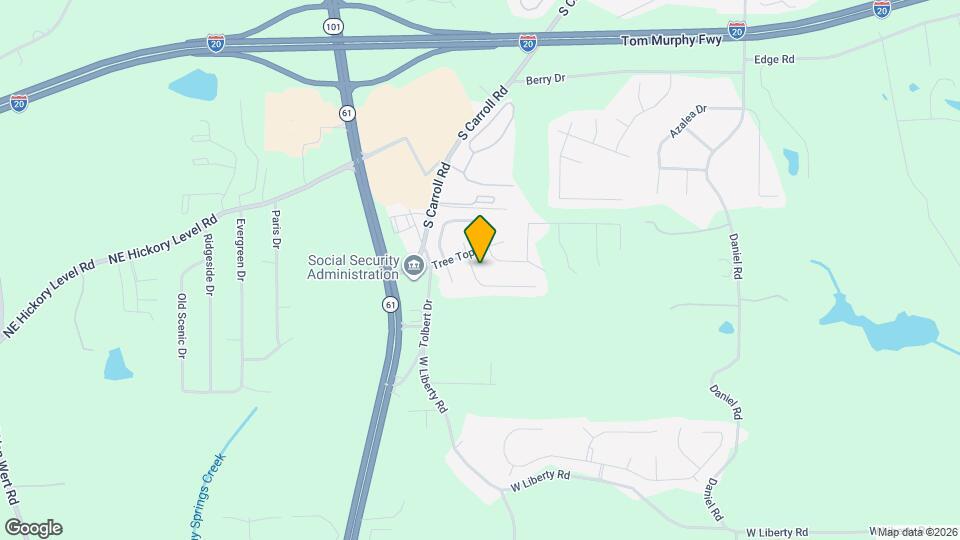 312 Oakhaven Way Map and Location Details