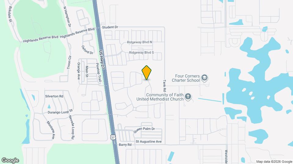 421 Lockbreeze Dr Map and Location Details