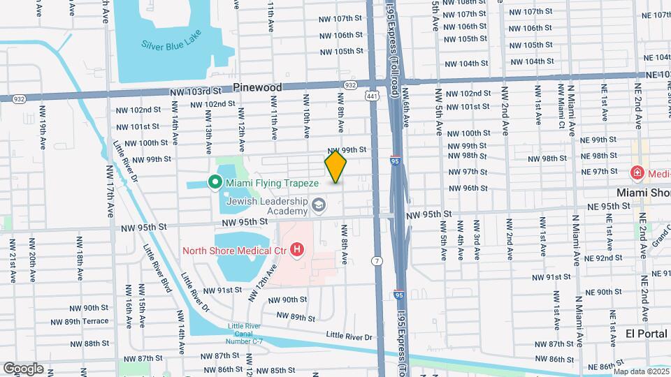 819-831 NW 96th St Mapa y Detalles de la Ubicación