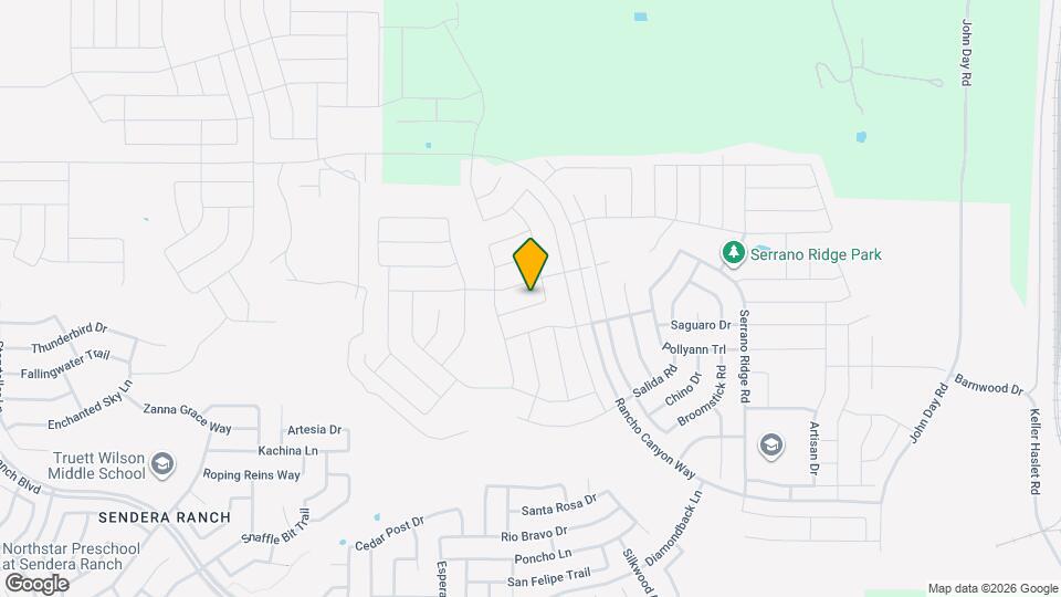 14729 Rocky Face Ln Map and Location Details