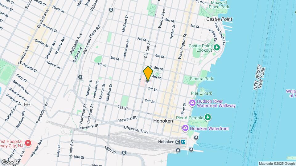 315 Willow Ave Map and Location Details