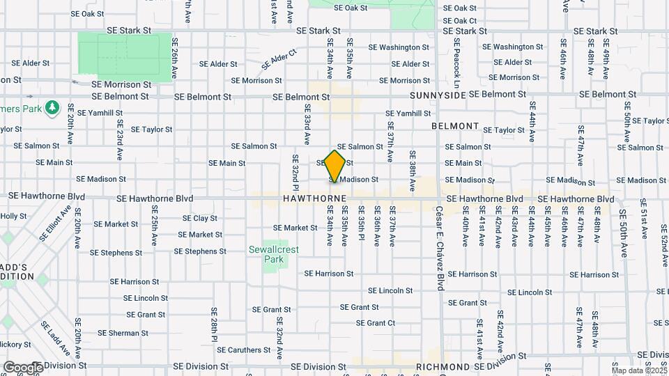 1422 SE 34th Ave Map and Location Details