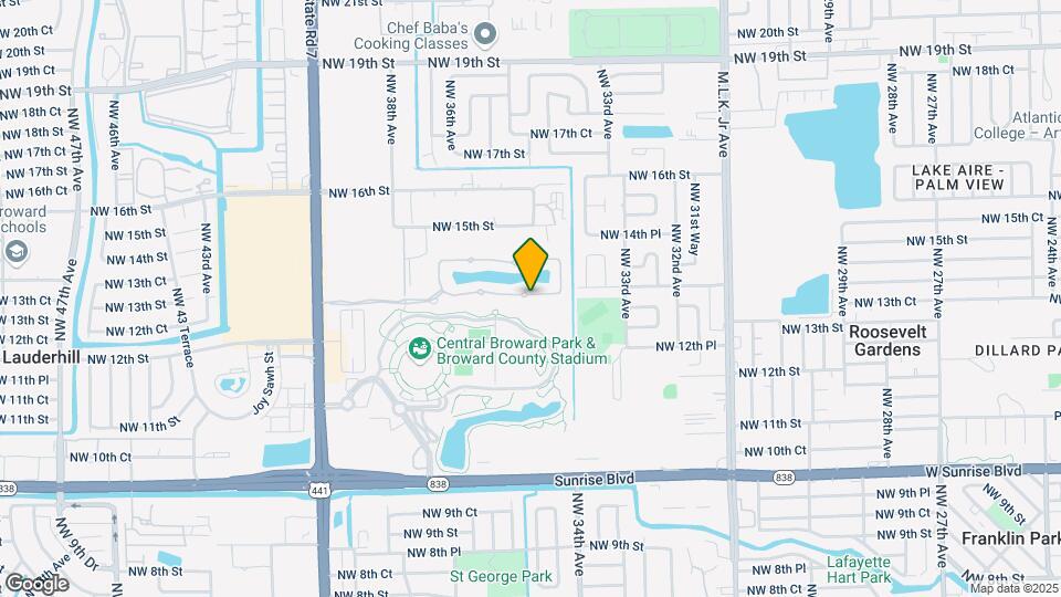 3450 NW 13th St Map and Location Details