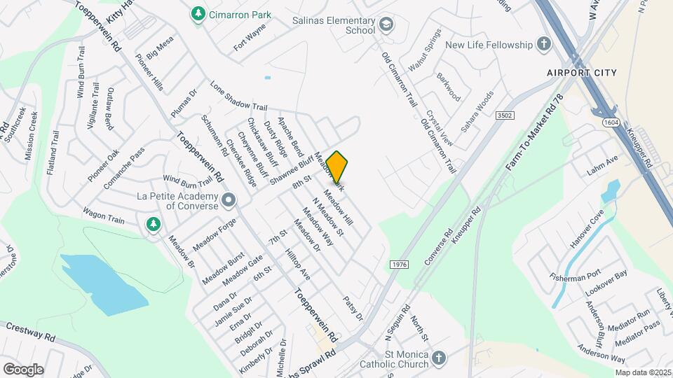 9815 Meadow Lark Map and Location Details