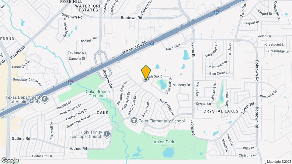 3614 English Oak Dr Map and Location Details