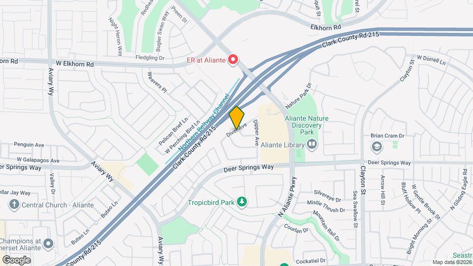 6950 Diver Ave Map and Location Details