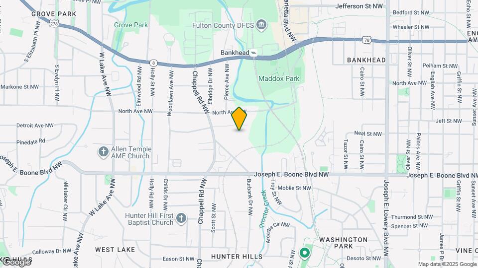 West Midtown Map and Location Details