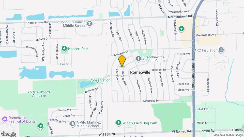 508 Kenyon Ave Mapa y Detalles de la Ubicación