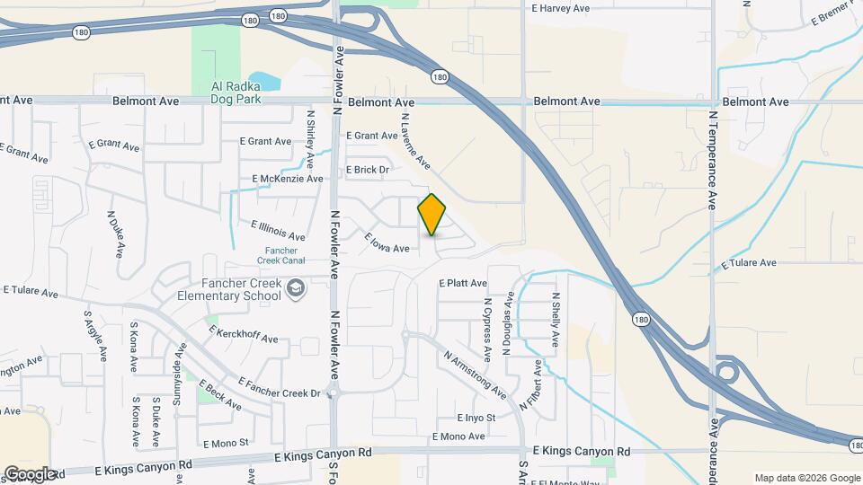 555 N Cattail Ct Map and Location Details