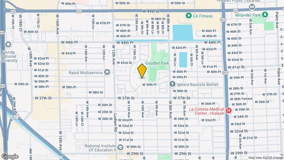 3977 W 9th Ln Map and Location Details