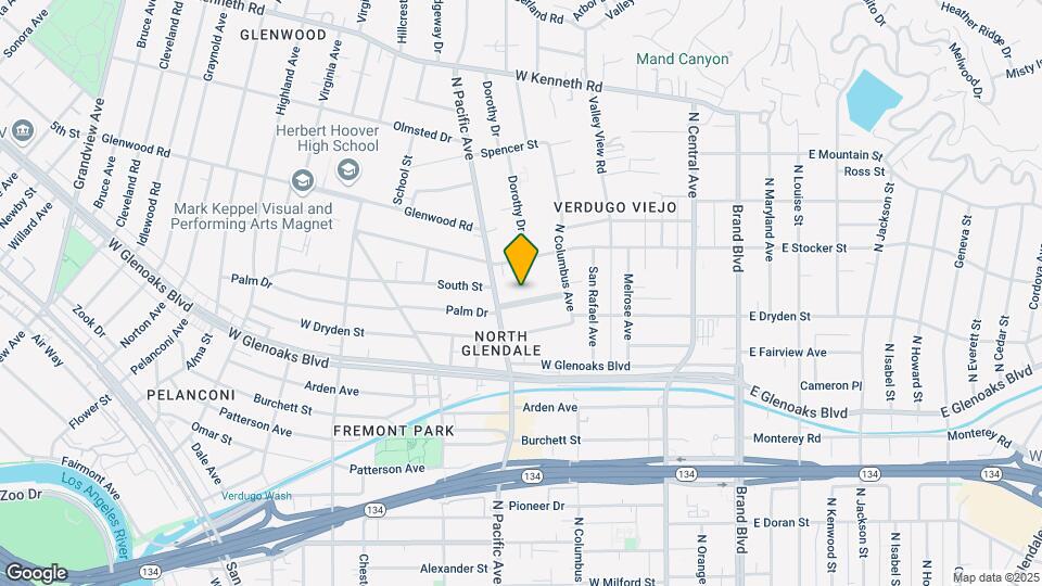 441 Palm Dr Mapa y Detalles de la Ubicación