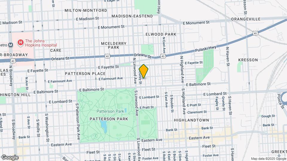 22 N Potomac St Map and Location Details