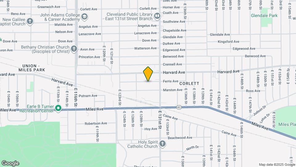 12900 Ferris Ave Map and Location Details