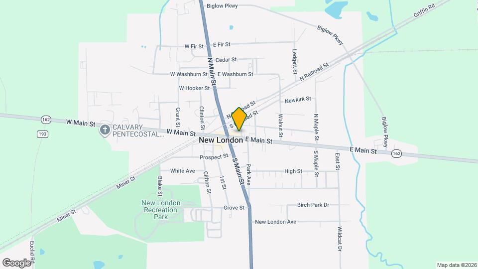 43 E Main St Map and Location Details