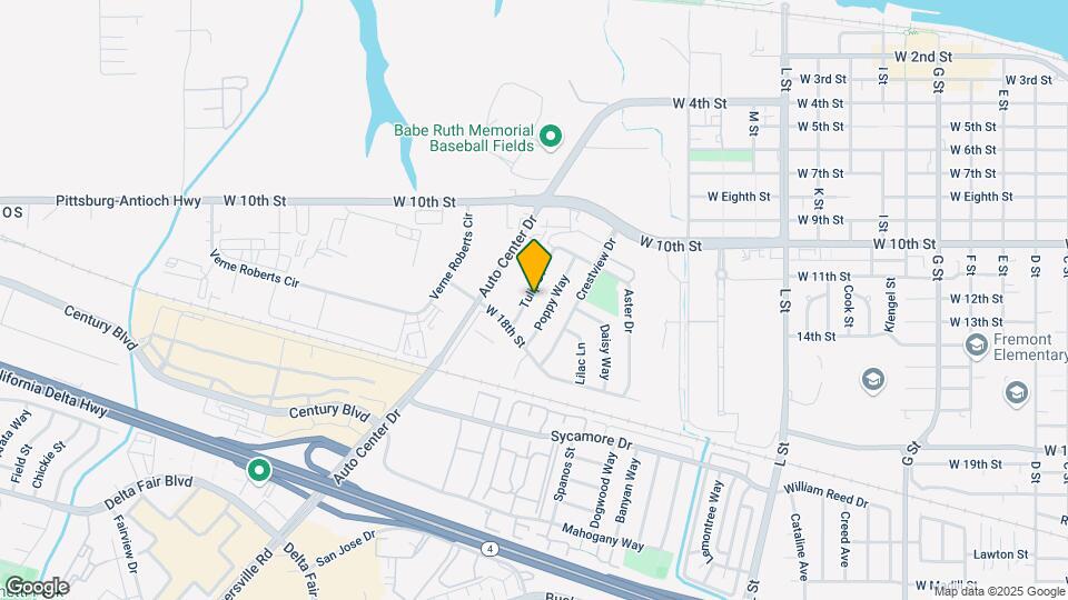 1505 Tulip Dr Map and Location Details