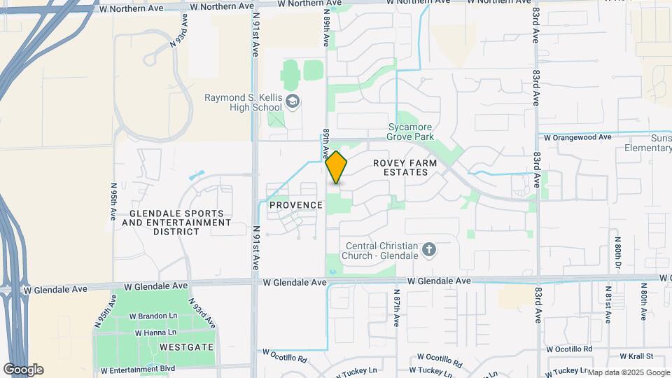 7306 N 88th Ln Map and Location Details
