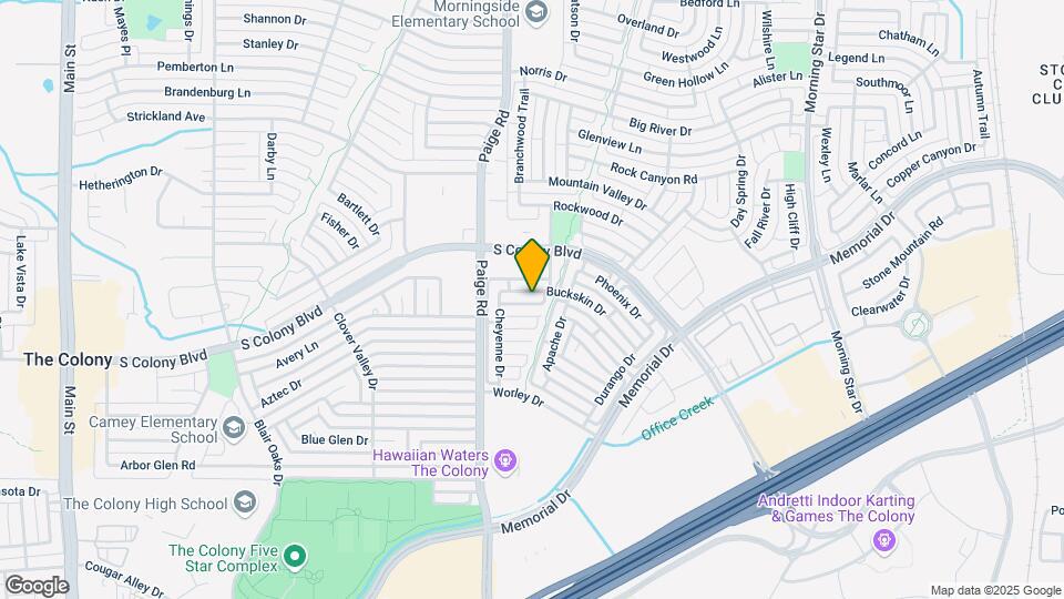 5433 Buckskin Dr Map and Location Details