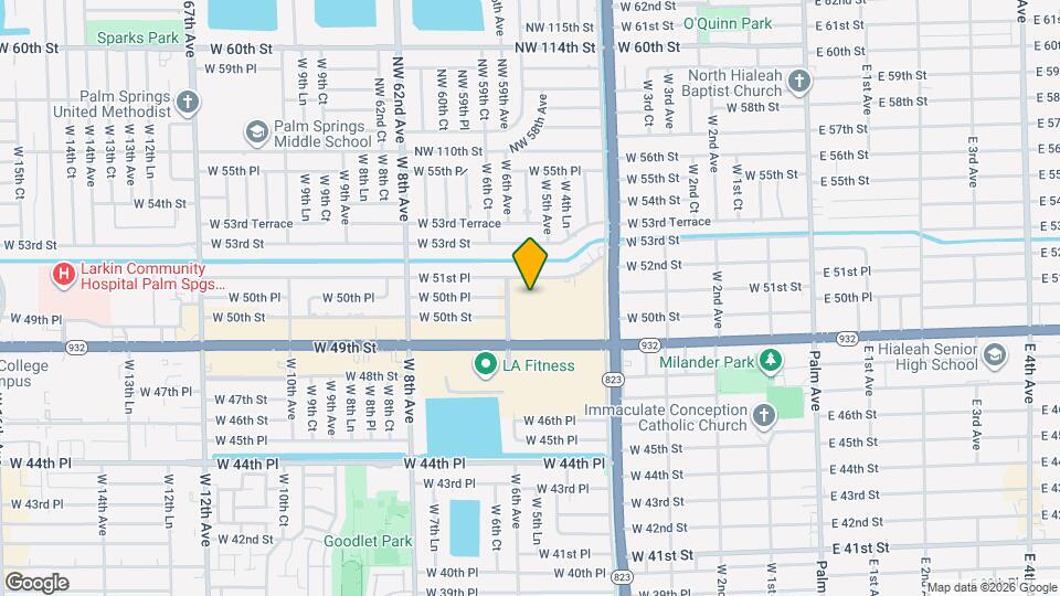 541 W 49th St Map and Location Details