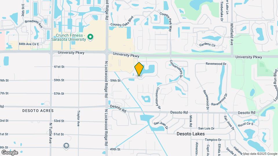 3744 Parkridge Cir Map and Location Details