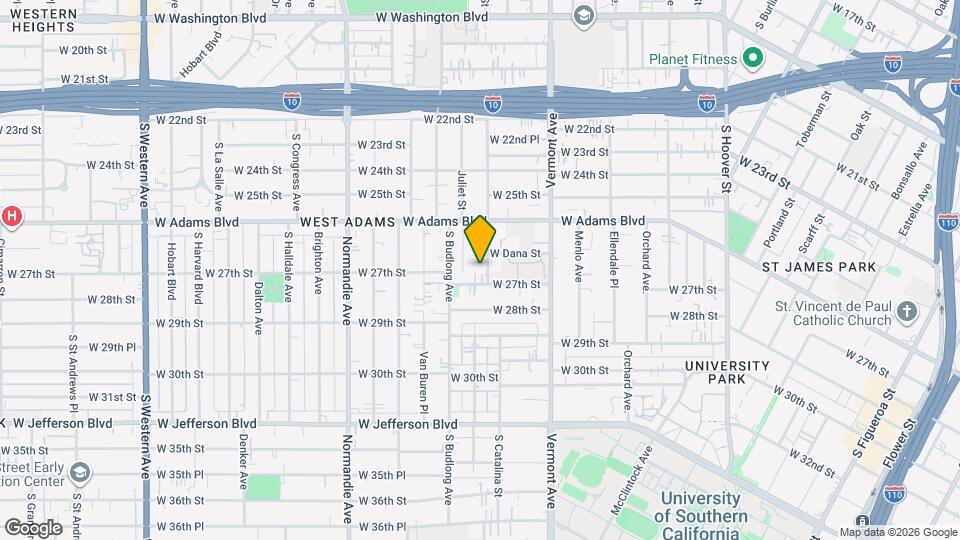 2659 S. Catalina St. Mapa y Detalles de la Ubicación