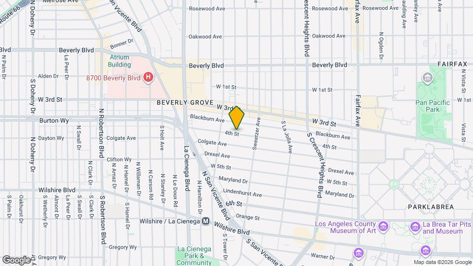 8349 W 4th St Mapa y Detalles de la Ubicación